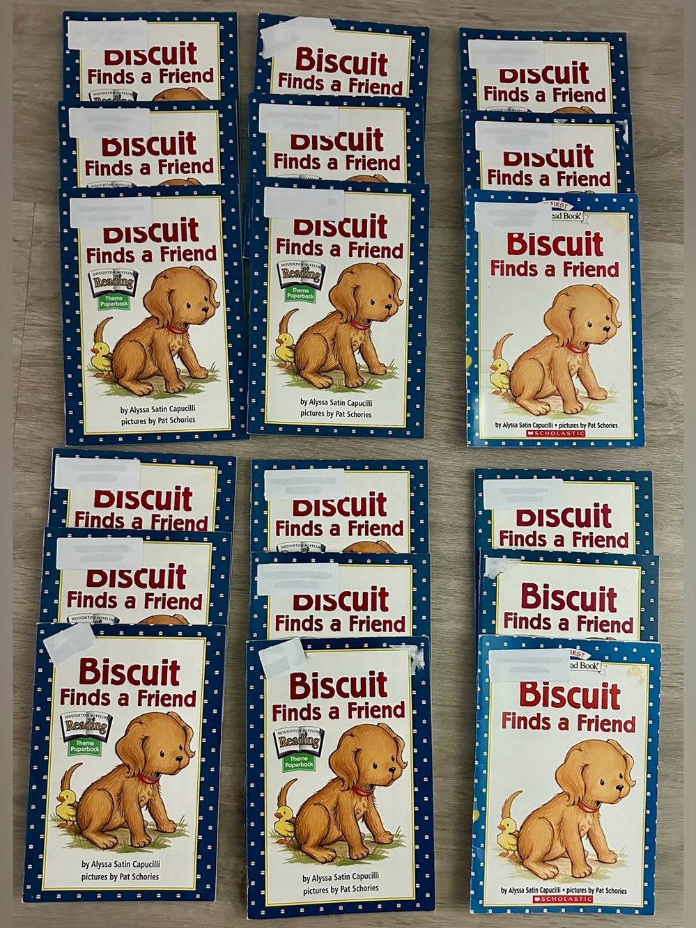 EIGHTEEN (18) Biscuit Finds a Friend (My First I Can Read) Books, Teacher Bundle